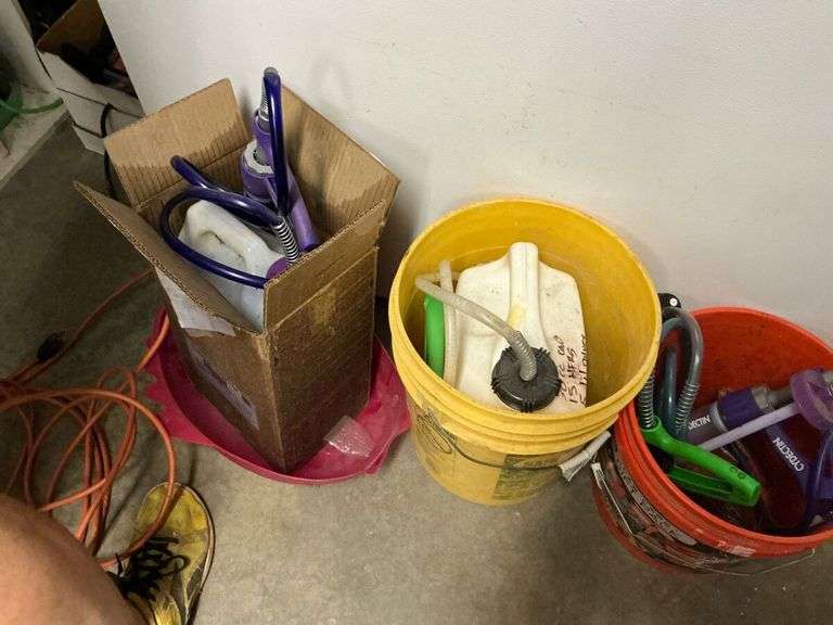 Assorted Liquid Transfer Pumps and Containers image