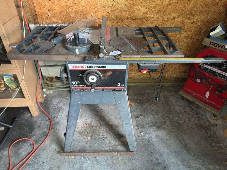 Sears Craftsman 10" Direct Drive Table Saw with Manual image