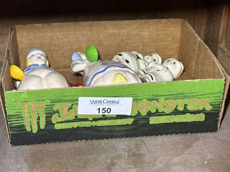 California Figurines, Salt and Pepper Shakers, and Girl Japan Figurine image