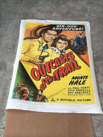 Outcasts of the Trail - Republic Pictures Movie Poster image