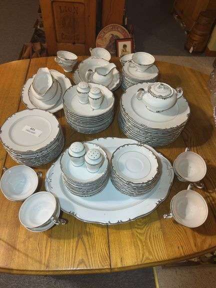 Gold China Baronet Dinnerware Set image