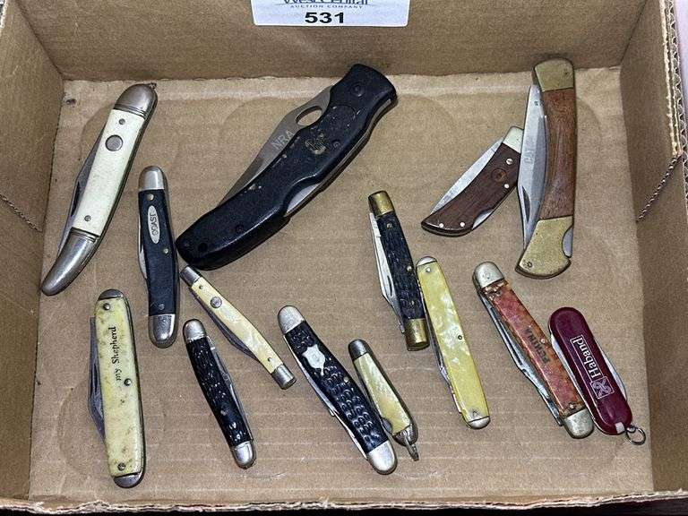 Collection of Pocket Knives - Coast, NRA, and More image