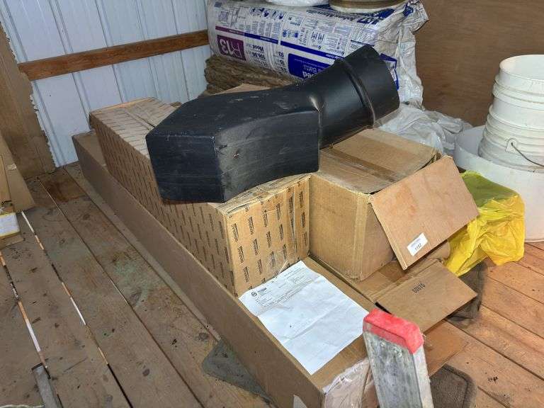 DR leaf vacuum trailer style hose approximately 8 inch in diameter brand new in the box image