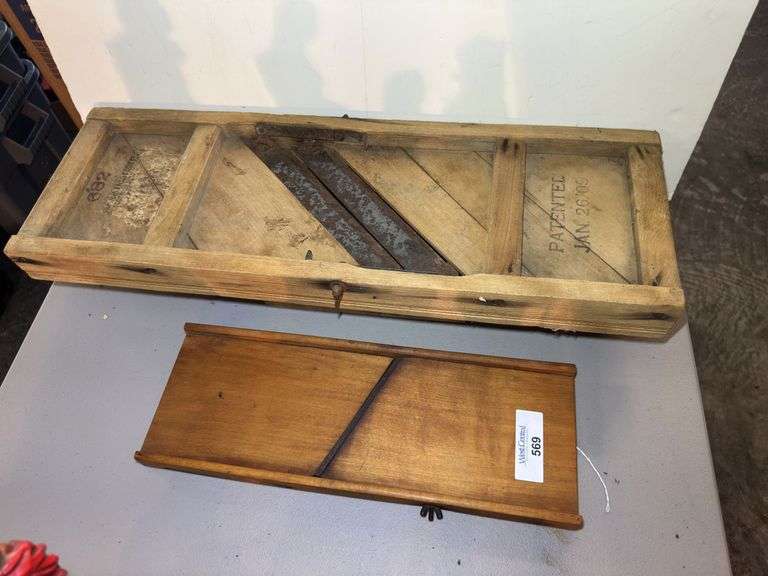 Patented January 26, 1909 Mandoline Slicer image