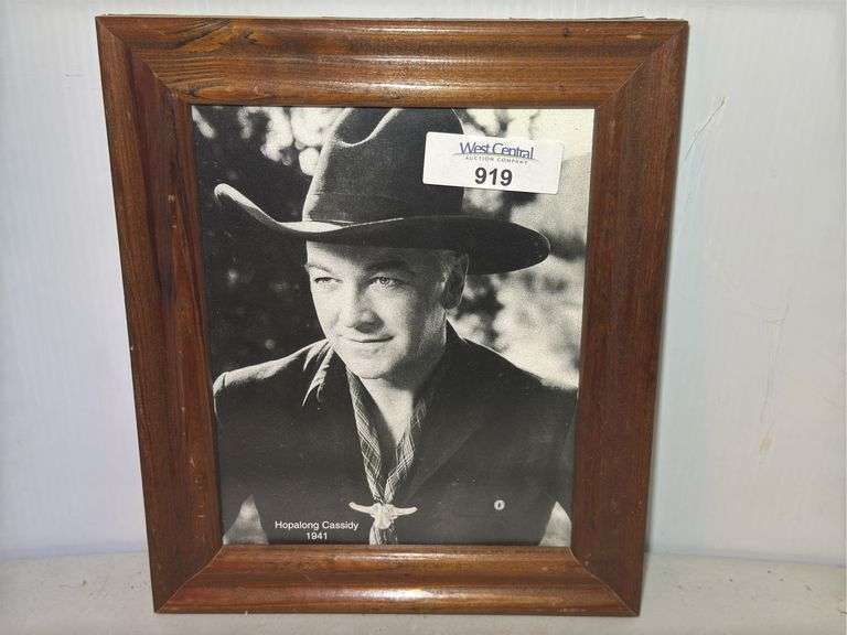 Hopalong Cassidy 1941 Framed Photo image