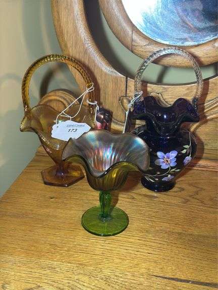 Fenton and Stretch Glass Assortment image
