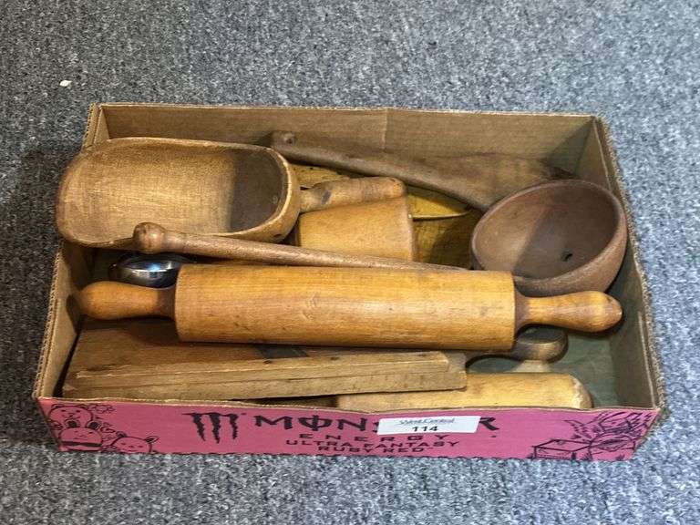Wooden Kitchen Utensil Collection image