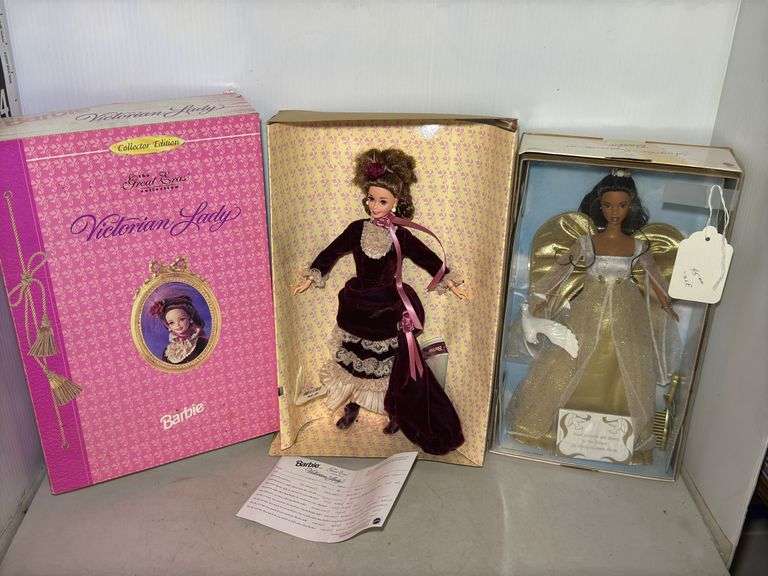 Barbie Great Eras Collection Victorian Lady and Angelic Inspirations Dolls image