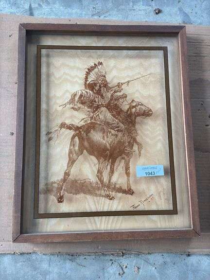 Frederic Remington Framed Print image