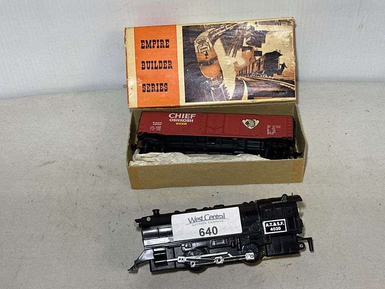 HO Scale JMC International Empire Builder boxcar image