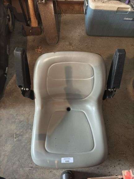 Milsco XB-180 Lawn Tractor Seat with Arm Rests image