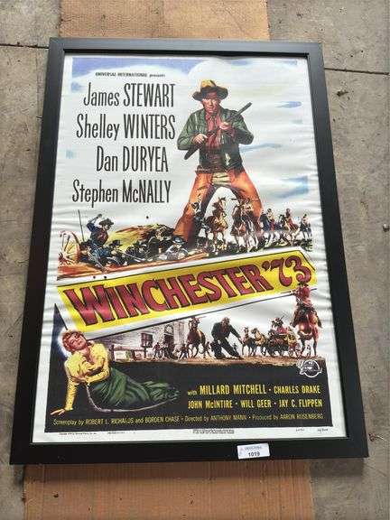 Framed "Winchester '73" Movie Poster image