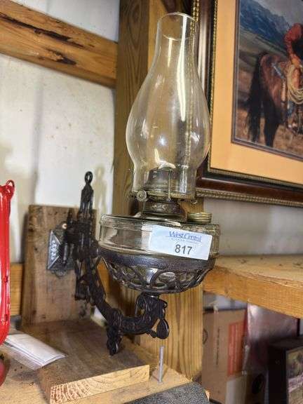 Wall-Mounted Kerosene Lamp image