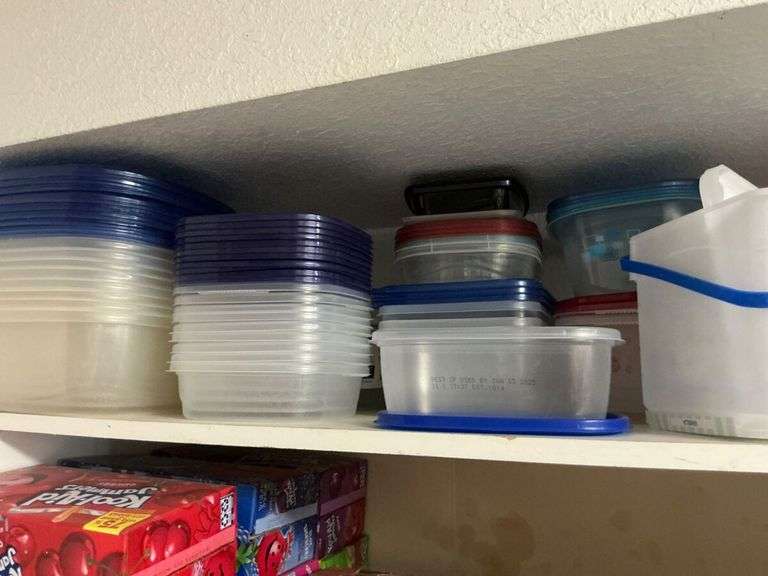 Mixed Lot of Food Storage Containers image