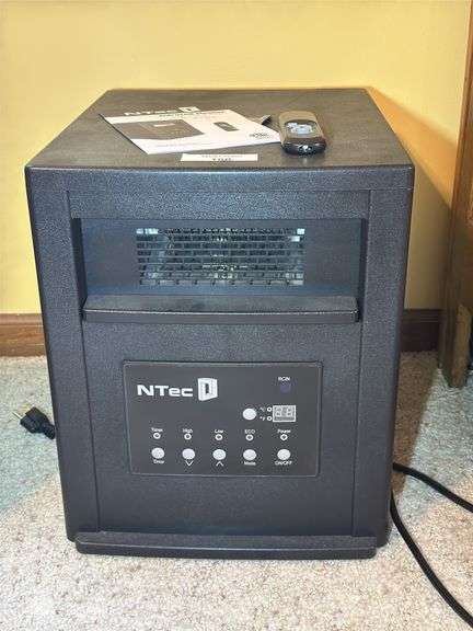 NTEC Infrared Heater, Model #AUH15-02, with Remote image