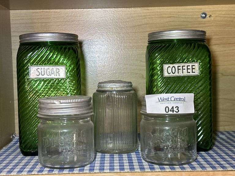 Collection of Coffee, Sugar, and Mason Jars image