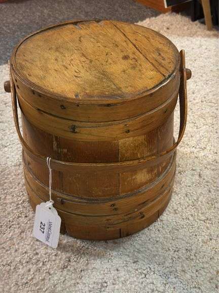 Wooden Lidded Bucket image