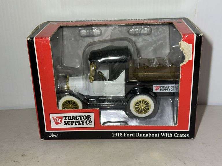 Tractor Supply Co. 1918 Ford Runabout Diecast Model With Crates image