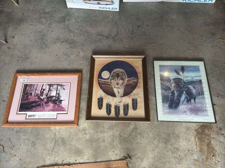 Framed Wildlife Art Prints - Remington Wildlife Series & More image