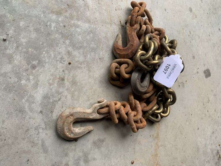 Heavy Duty Tow Chains with Hooks-2 image