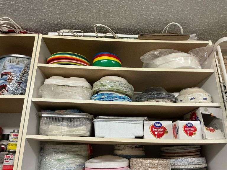 Large Assortment of Kitchenware and Food Storage Supplies image