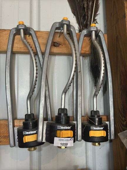 Melnor Metal Impulse Sprinklers - Lot of 3 image