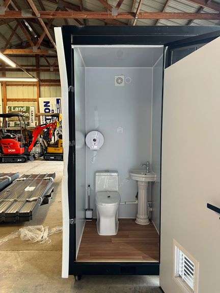 Double person toilet  7FT (door needs repair)