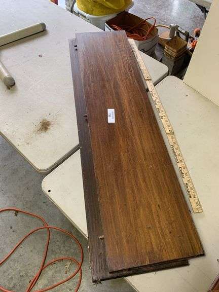 Two Wooden Table leaves image