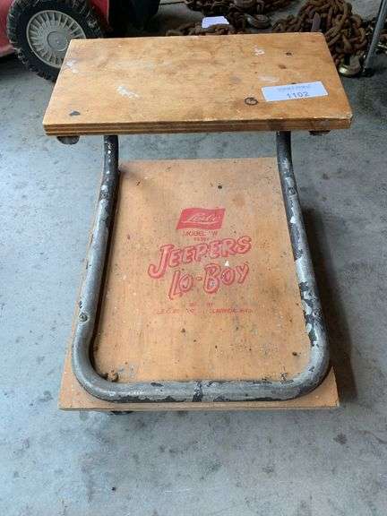 Lisle Jeepers Lo-Boy Creeper Seat image