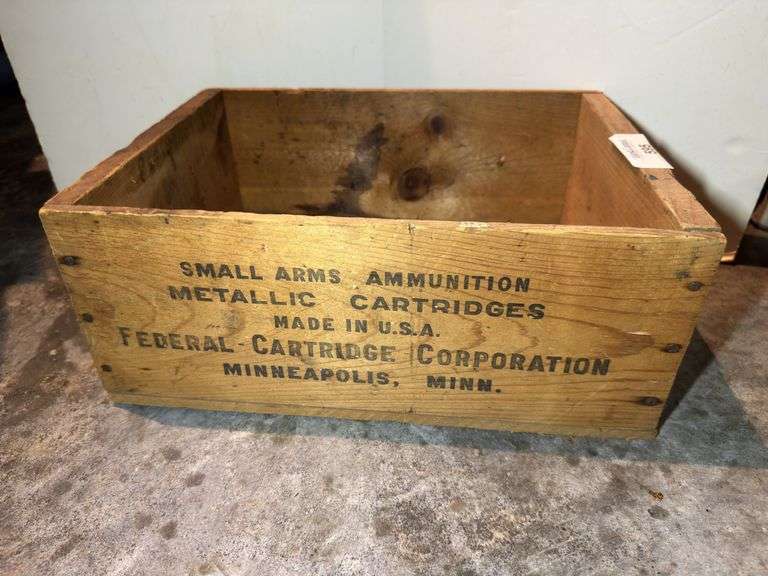 Federal Cartridge Corporation Ammunition Crate image