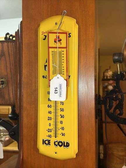 Jim Ed's Blackberry Punch Thermometer and Mammy Thermometer image