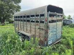 1989 Bett Stock trailer, 16ft