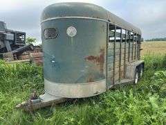 1989 Bett Stock trailer, 16ft