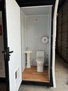 Double person toilet  7FT (door needs repair)
