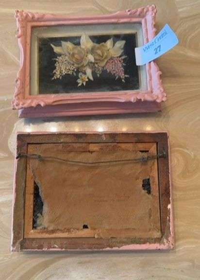 Pair of Marguerite Stanley Floral Framed Art image