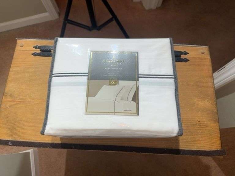CK Calvin Klein Fieldcrest 4-Piece Cal King Sheet Set image