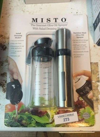Misto Gourmet Olive Oil Sprayer with Salad Dressing Shaker image