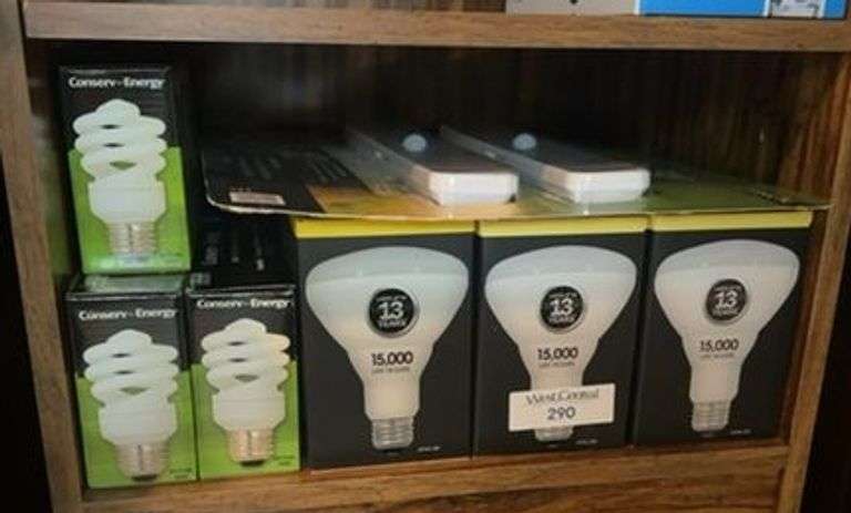 Lot of New LED Light Bulbs and LED Light Bars image