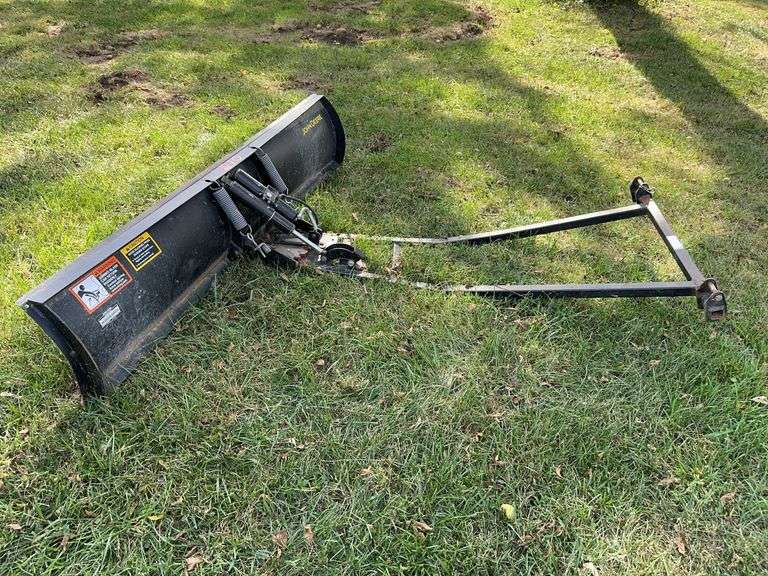 John Deere 72" Straight Blade Snow Plow Attachment image