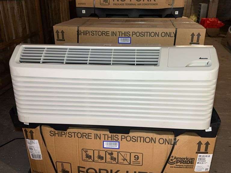 Amana American Pride PTC123G35AXXX Package Terminal Air Conditioner, NIB, No Wall Sleeve Included image