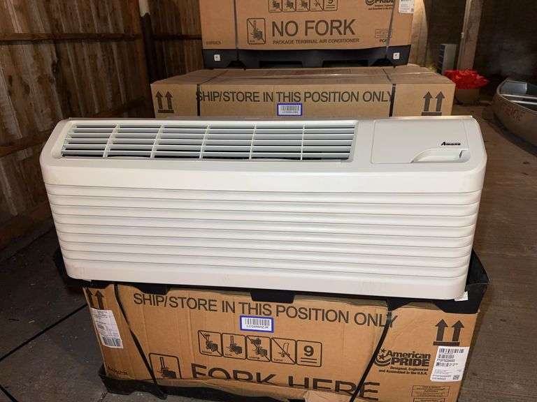 Amana American Pride PTC073G35AXXXGA Package Terminal Air Conditioner, NIB, No Wall Sleeve Included image