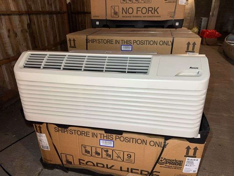 Amana American Pride PTC123G35AXXX Package Terminal Air Conditioner, NIB, No Wall Sleeve Included image