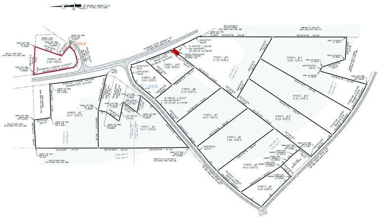 Parcel 1-2.95 acres [BIDDING BY THE ACRE] image