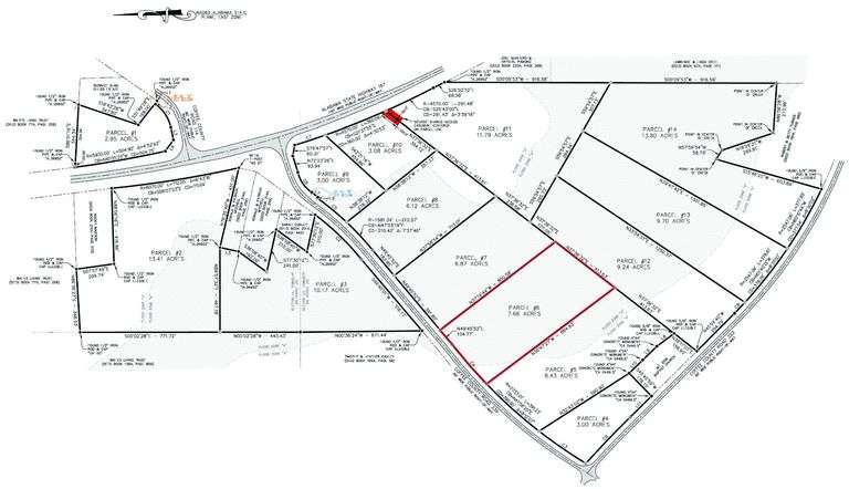 Parcel 6-7.66 acres [BIDDING BY THE ACRE] image