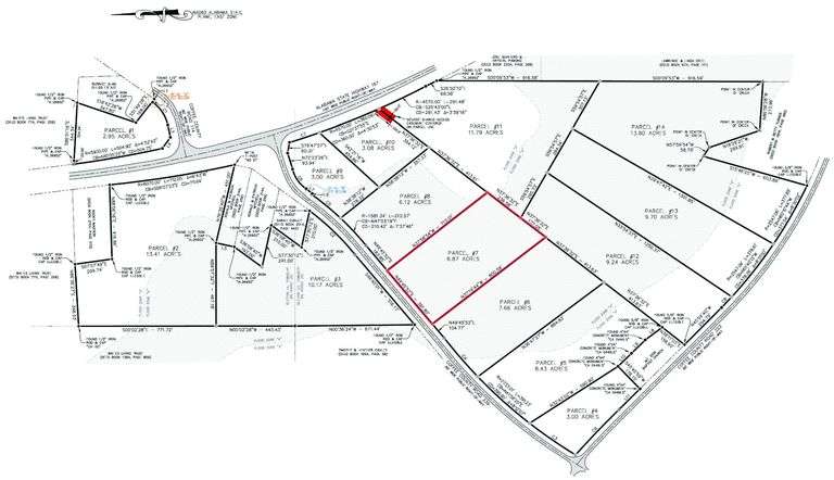Parcel 7-6.87 acres [BIDDING BY THE ACRE] image