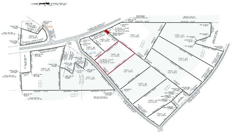 Parcel 8-6.12 acres [BIDDING BY THE ACRE] image