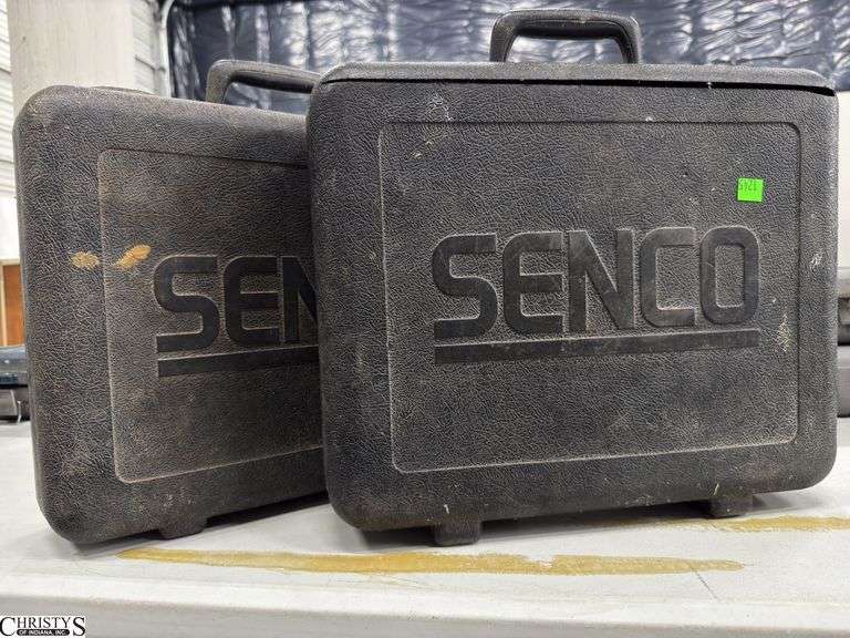 2 Used Senco Pneumatic Nail Guns Model SFN30 image