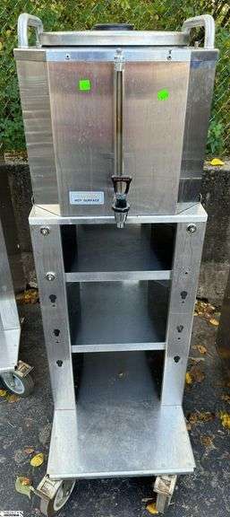Coffee Serving Station on Wheels 18x26x53 image