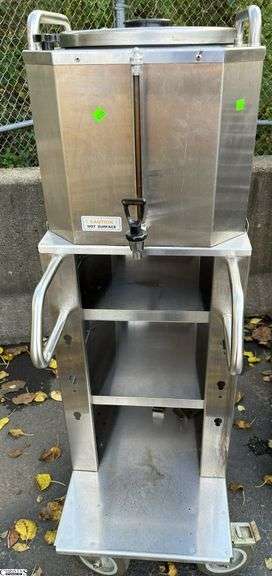 Coffee Serving Station on Wheels 18x26x53 image