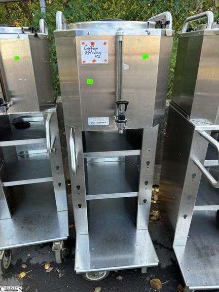 Coffee Serving Station on Wheels 18x26x53 image